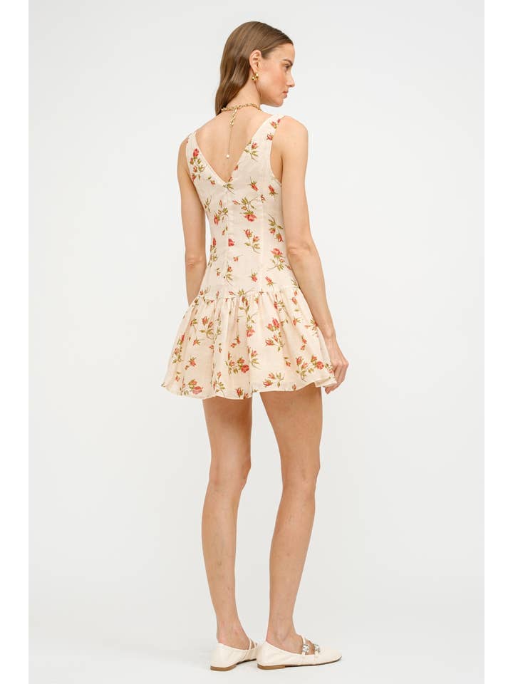 NATURAL Nora Dress for wholesale on Faire