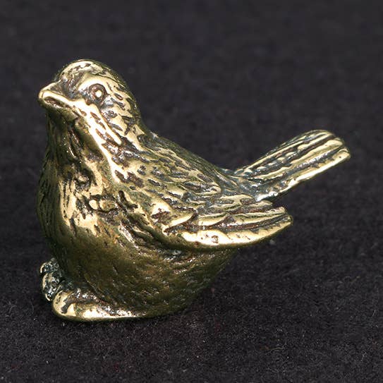Brass Sparrow Animal Copper Ornaments for wholesale by Gemcohub