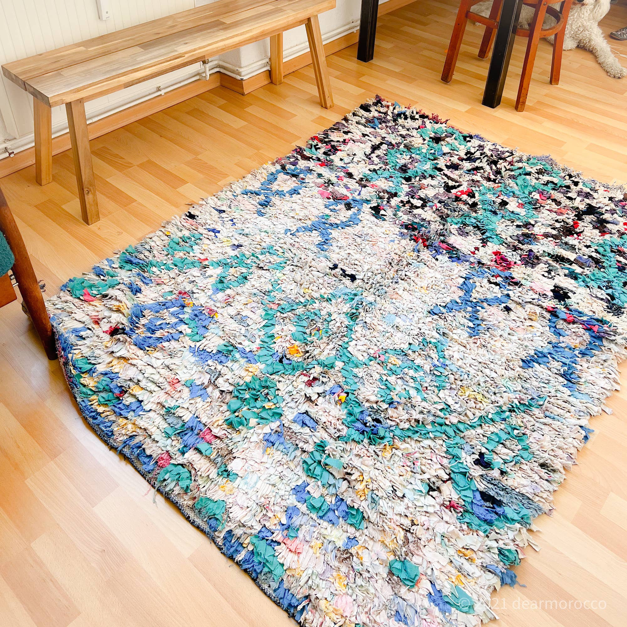 dear Morocco - Wholesale Area Rug - Ready to ship// BOUCHEROUITE RUG //Vintage Moroccan 5