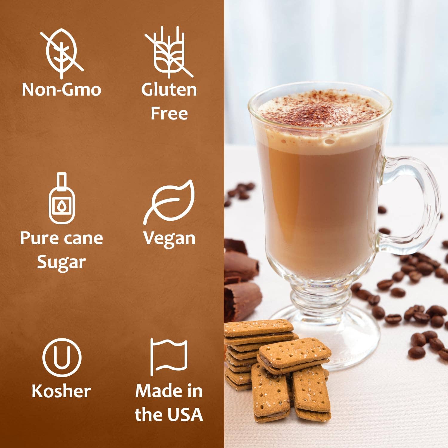 Syruvia - Wholesale Flavored Syrup - Cookie Butter Syrup3