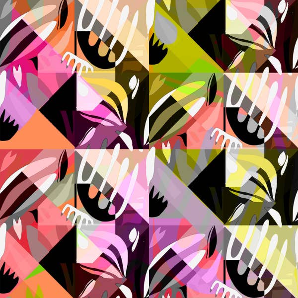 Mookaite.ch - Venta al por mayor Bufanda - Mujer - Pañuelo vibrante para mujer inspirado en Matisse de Papercuts4