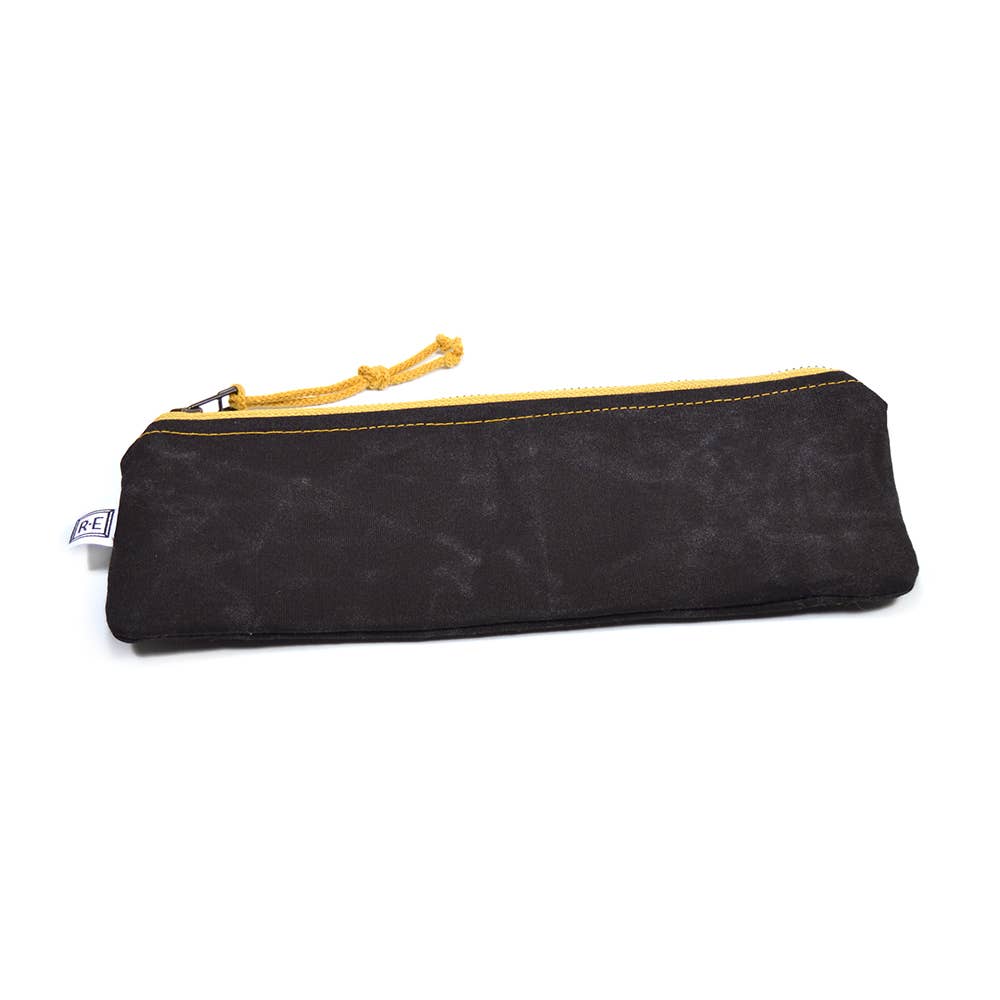 Rachel Elise Studio - Wholesale Pencil Case/Pouch - Pencil Case - Waxed Canvas // Vegan Makeup Pouch3