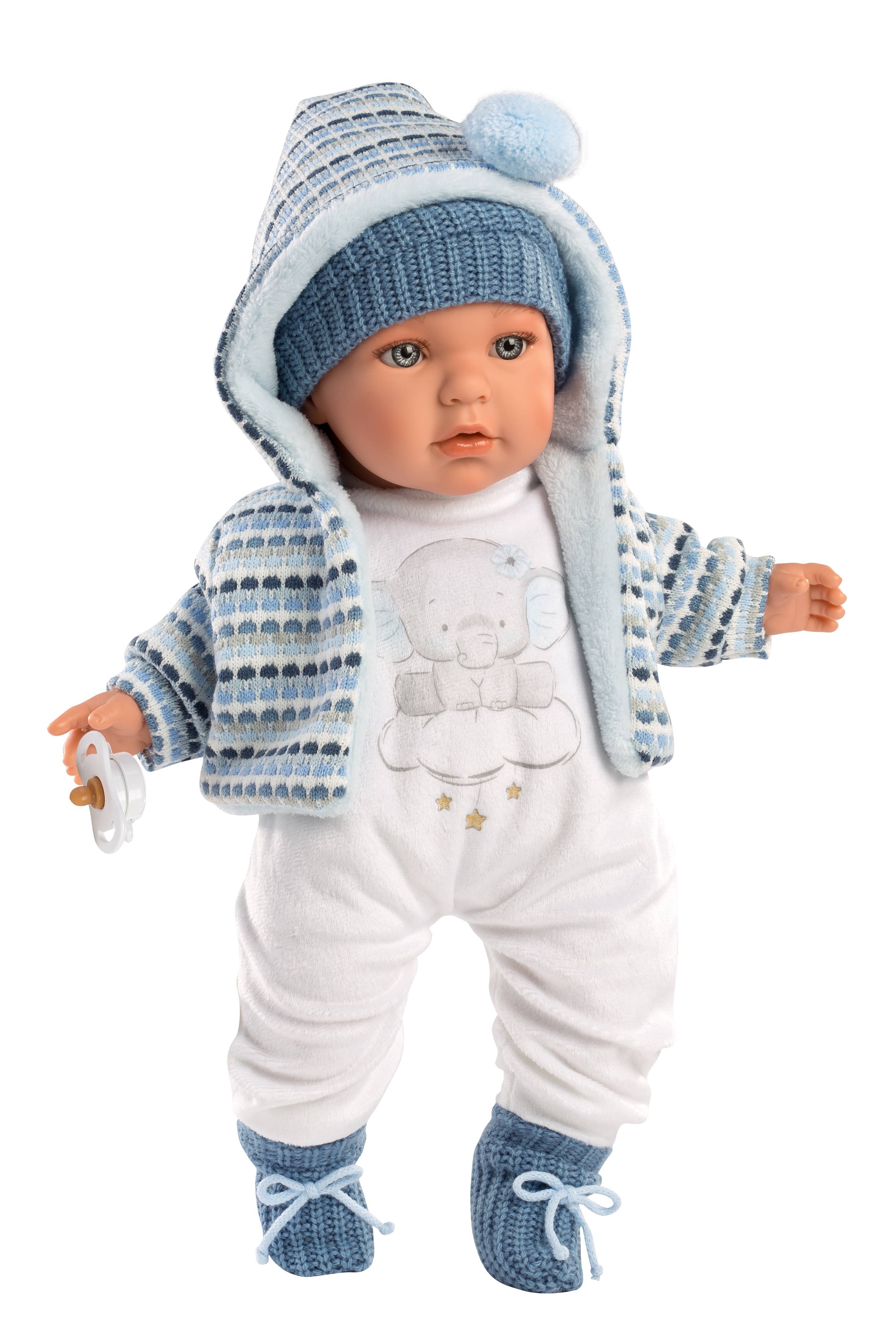 Llorens - Wholesale Doll - Kids - 16.5" Soft Body Crying Baby Doll Enzo3
