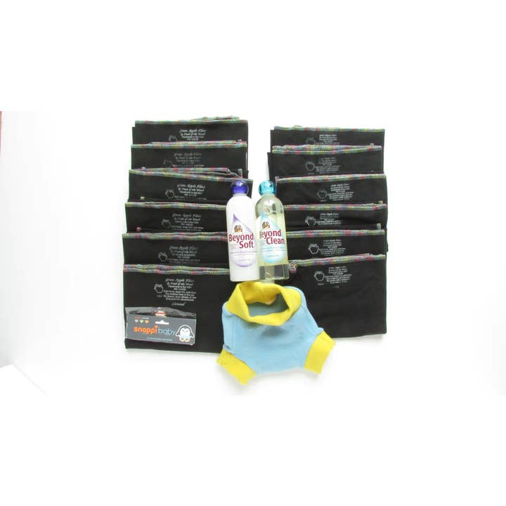 Fruit of the Womb Diapers - Wholesale Nappy (cloth) – Baby - Twist Flat Diapers in Black3