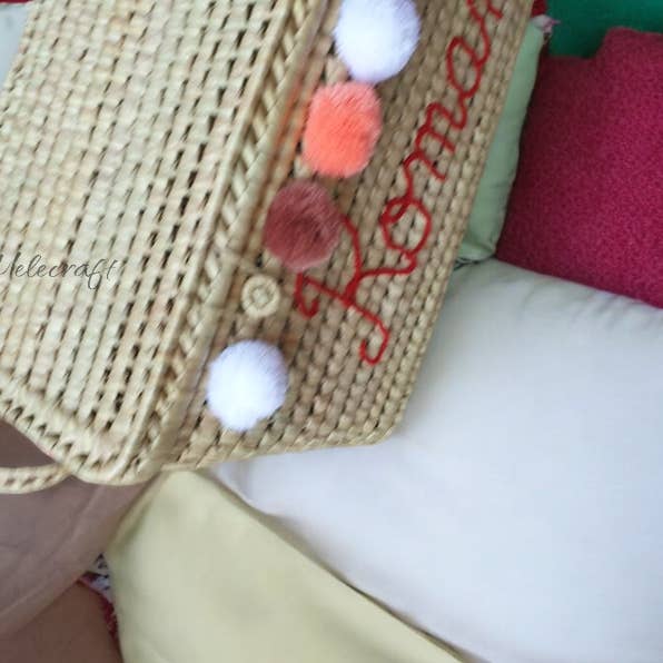 Melecraft - Wholesale Basket - Custom Toy Chest - Wicker Storage Trunk, Palm Leaf Storage6