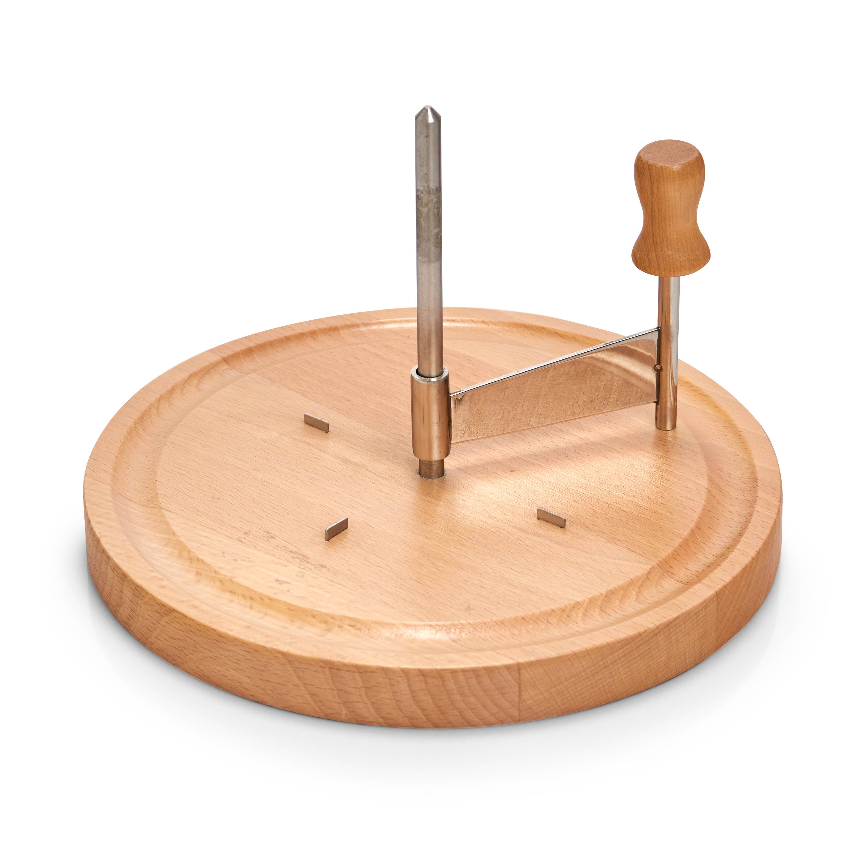 natureza Conjunto de corte de queijo, faia/aço inoxidável para venda a revendedores na Faire3