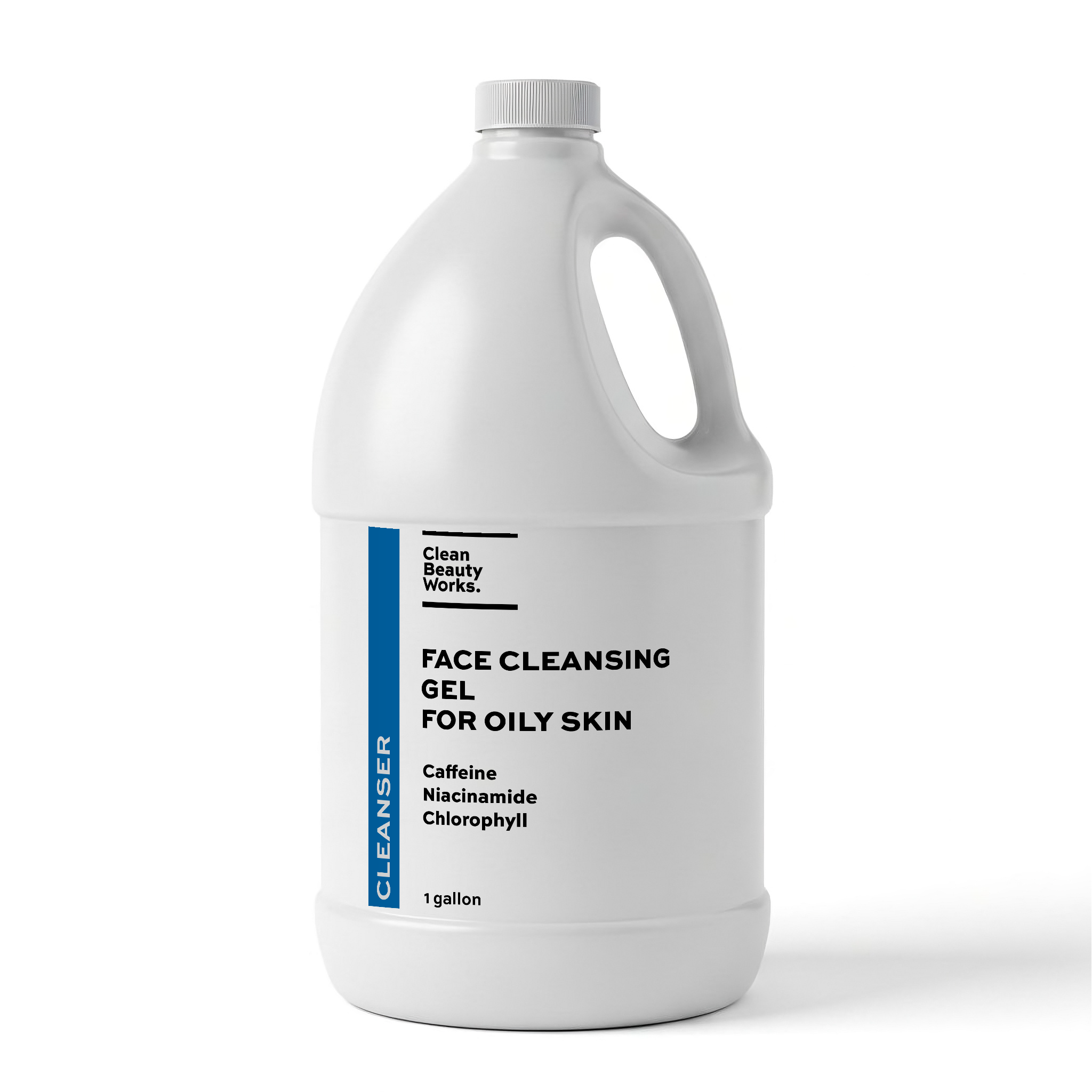 Clean Beauty Works. - Wholesale Facial Cleanser - Balancing Face Cleansing Gel for Oily Skin, Caffeine & Niacinamide2