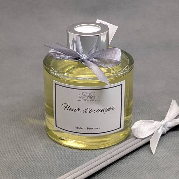 Difusor de varillas PREMIUM – Flor de azahar | 125 ml para venta al por mayor de Sarl SdG / Souffle de Gaïa