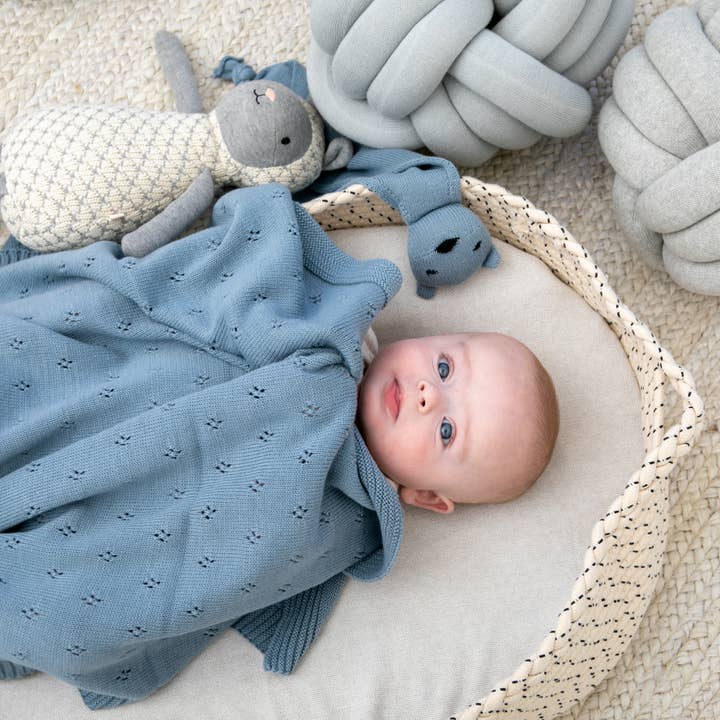 Trefle - Ensemble bébé - Blue Grey pour la vente par Pink Lemonade