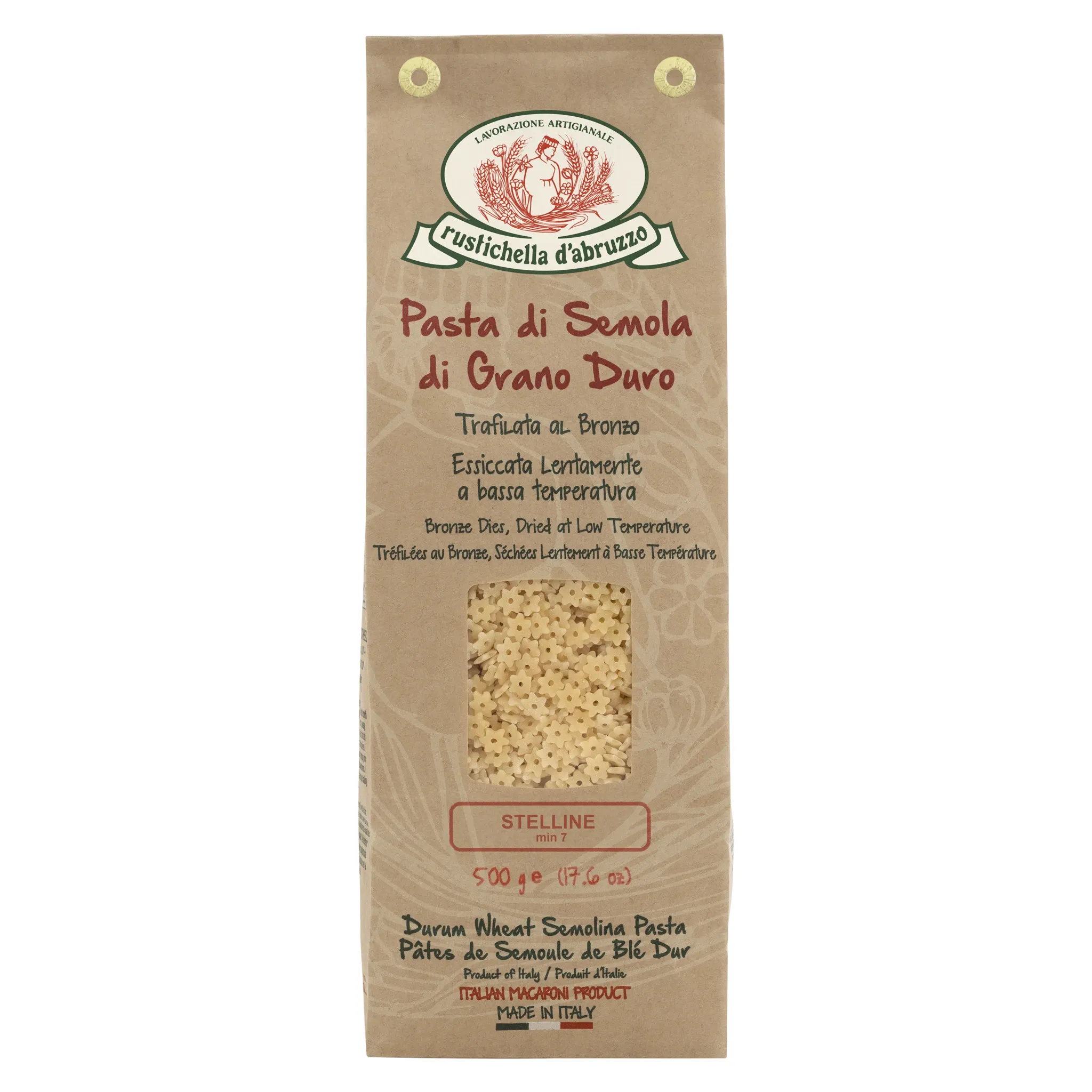 Casa Rustichella by Rustichella d'Abruzzo SpA - Venta al por mayor Pasta - Stelline Rustichella d'Abruzzo 500g0
