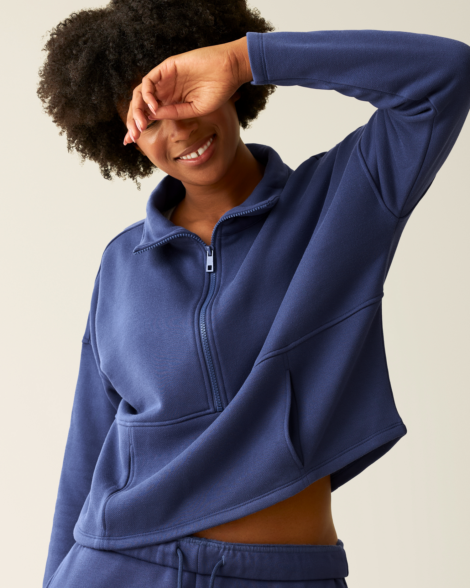 Kindred Bravely - Wholesale Sweatshirt - Women's - Cloud Fleece Half Zip Pullover0