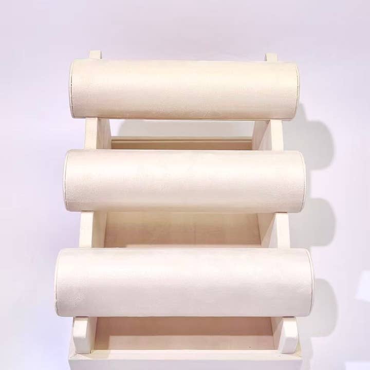 COSMOS - Wholesale Jewellery stand & display - Elegant Three-Tier Velvet Watch Bracelet Display1
