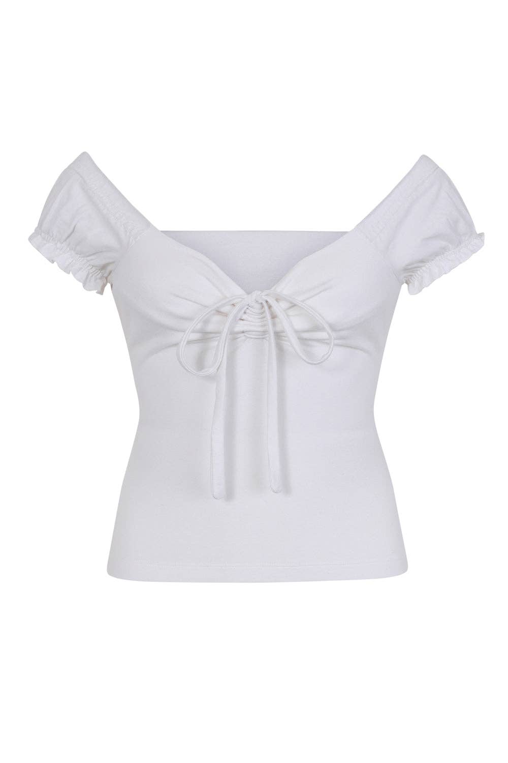 BIANCO Maglietta semplice Sasha in vendita all'ingrosso su Faire1