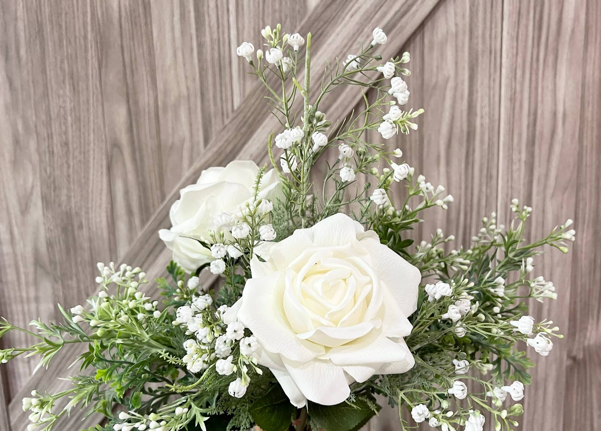 Angel Isabella – Flores artificiais por atacado – Rosa premium realista com toque natural, flor grande de 74 cm1