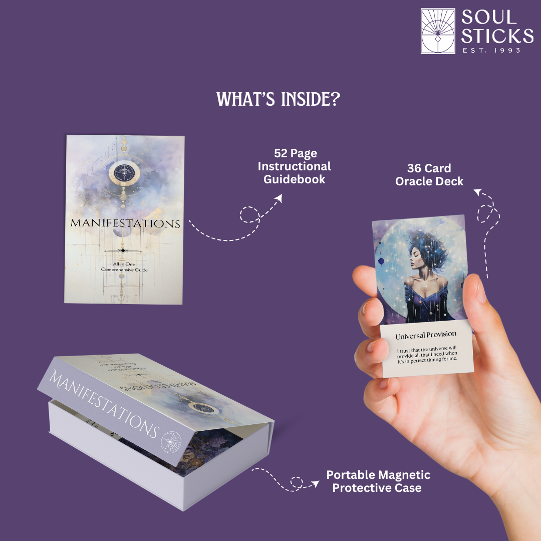 Designs by Deekay Inc. - Vente Cartes de tarot - Jeu de cartes d'oracle Manifestations2