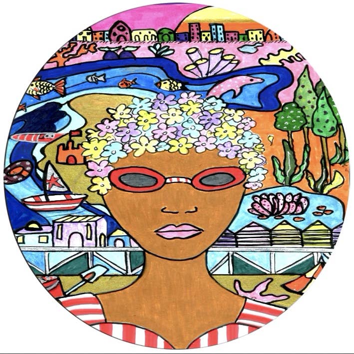 FunkyAdi - Wholesale Compact Mirror - Women and Icons Pocket Mirrors 7