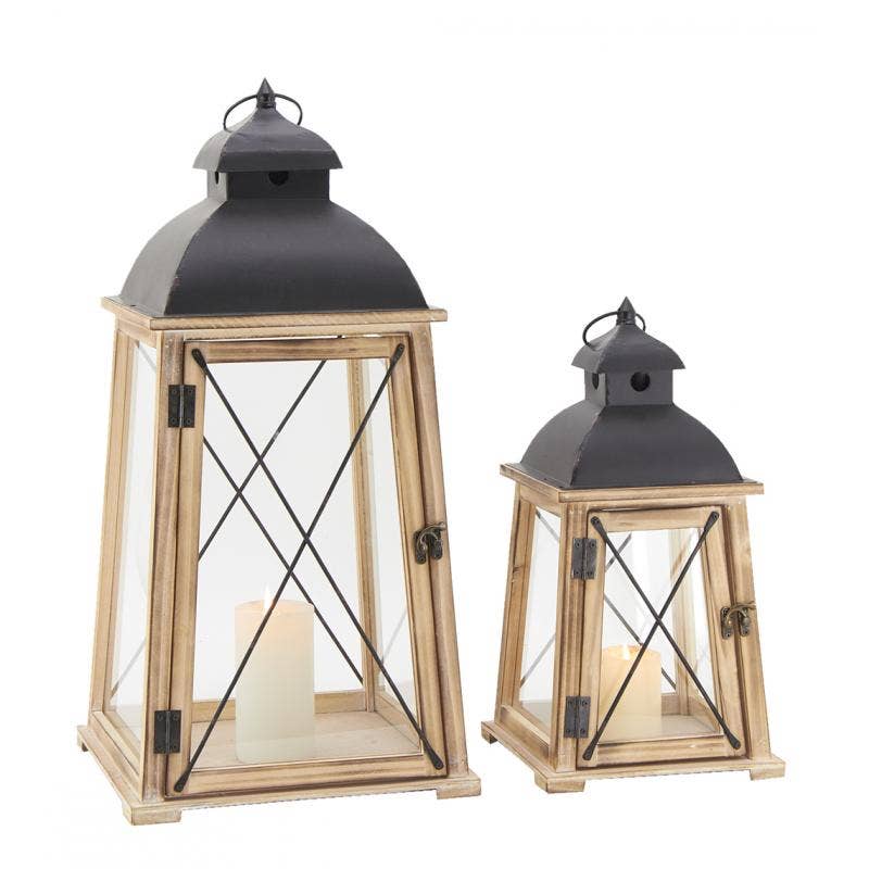 Aubry Gaspard - Wholesale Lantern - Pine And Metal Lanterns0