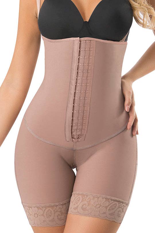 Perfect Shape - Wholesale Shapewear - Women's - 3057 High Compression Girdle with Hooks1