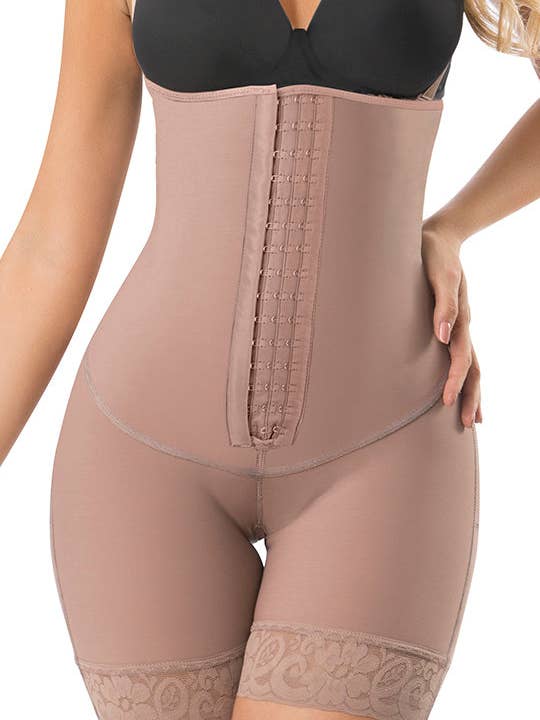 Perfect Shape - Wholesale Shapewear - Women's - 3057 High Compression Girdle with Hooks1