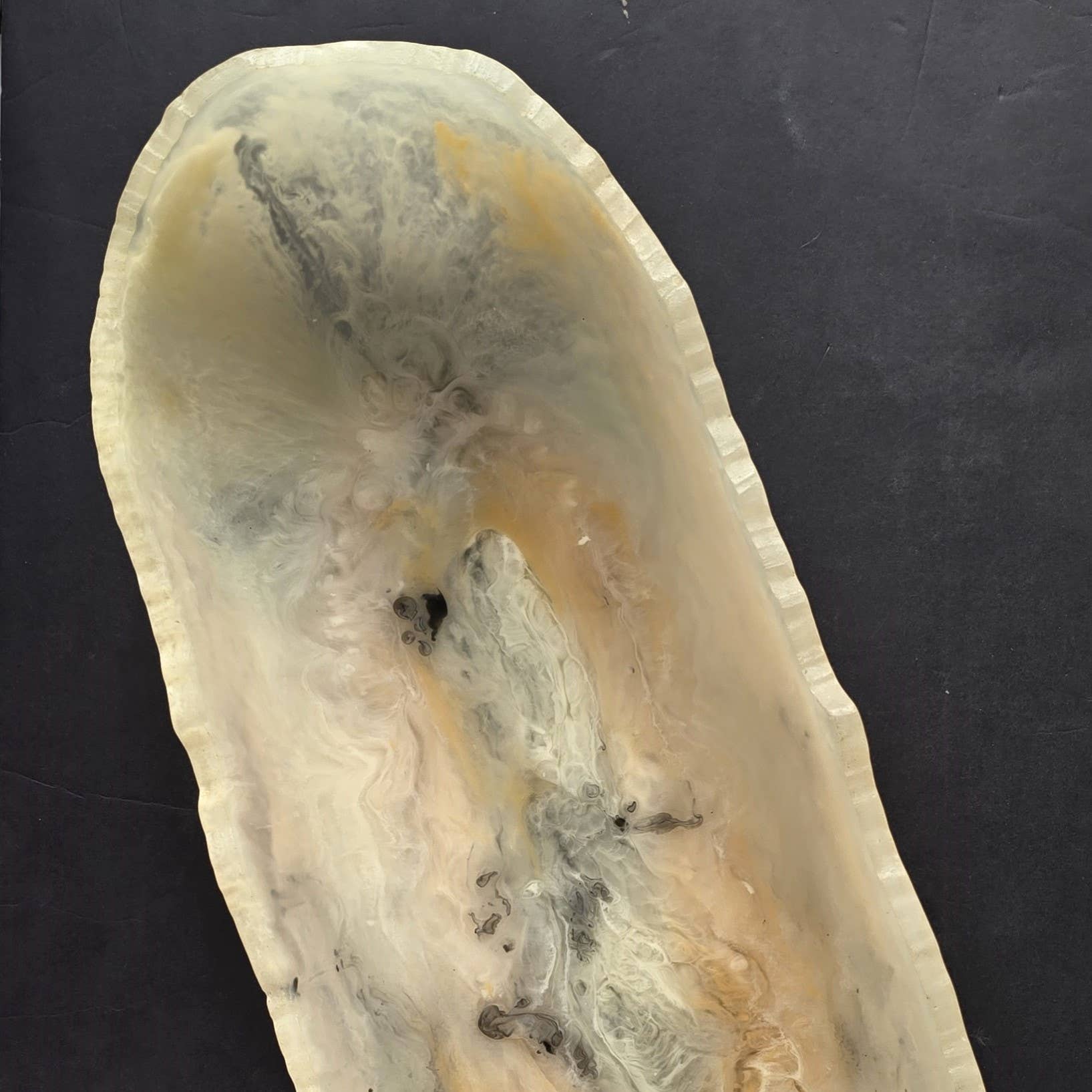 Gibb & Daan - Wholesale Serve Bowl - Large Resin Trough - Entryway Catchall - Decorative Bowl40