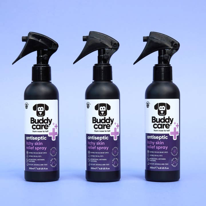 Buddycare - Wholesale Pet Spray - Dog - Pet Antiseptic Itchy Skin Relief Spray - 6.76 fl oz4