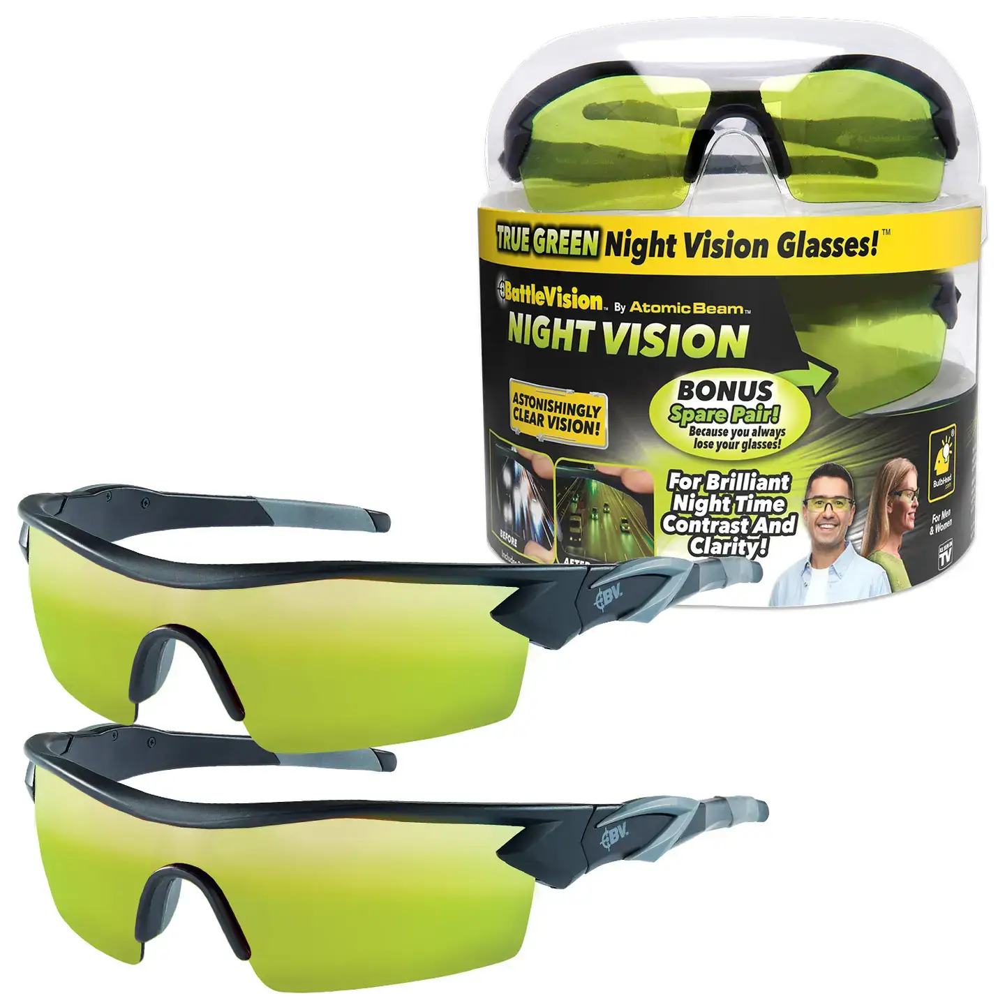 BulbHead - Wholesale Sunglasses - Unisex - BattleVision Night Vision Glasses2
