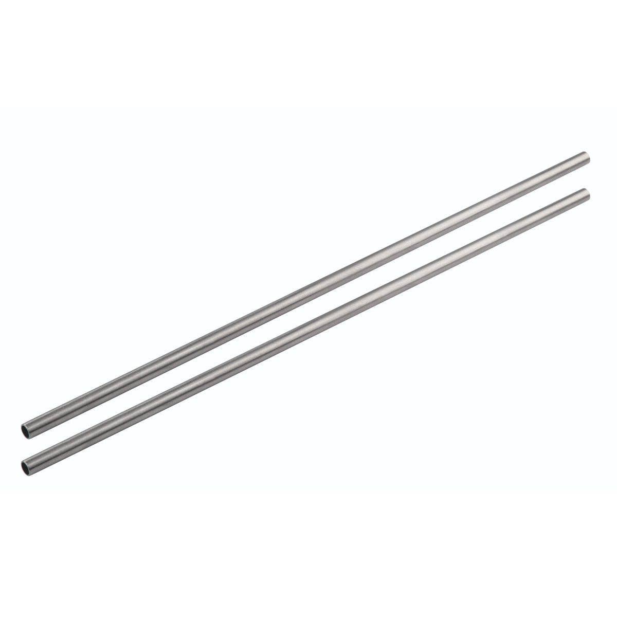 Zenker - Wholesale Drink Stirrer - Set of 4 stainless steel straws with cleaning brush 24 cm Fackelmann Bar Concept4