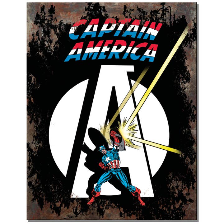 MARVEL - Captain America A for wholesale by Desperate Enterprises