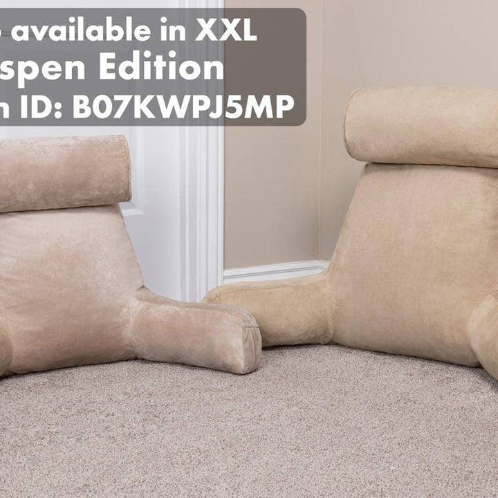 Husband Pillow - Wholesale Bedding pillow - XXL Husband Pillow Aspen Edition Backrest Pillow with Memory Foam13