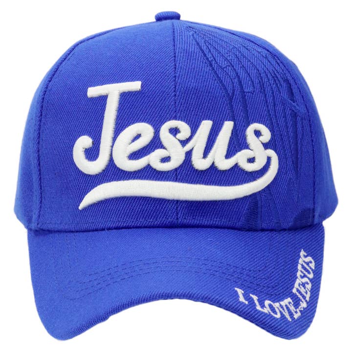 Cap Zone - Wholesale Baseball Cap - Unisex - Jesus Script Logo Praying Hands Baseball Cap6