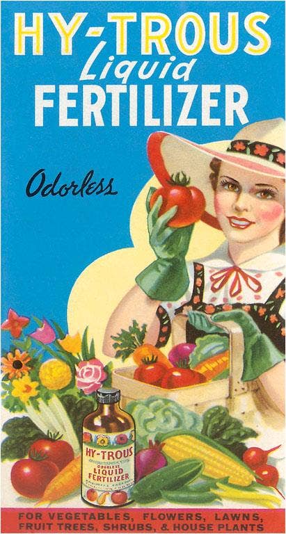 Found Image Press - Wholesale Sticker - Sticker GD-153 Fertilizer Ad0