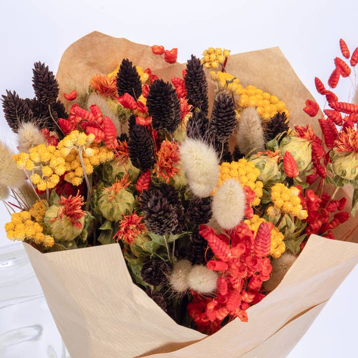 Willow Group - Wholesale Dried/Pressed Flowers - Fall Bunch Loose Bouquets #24-1L1
