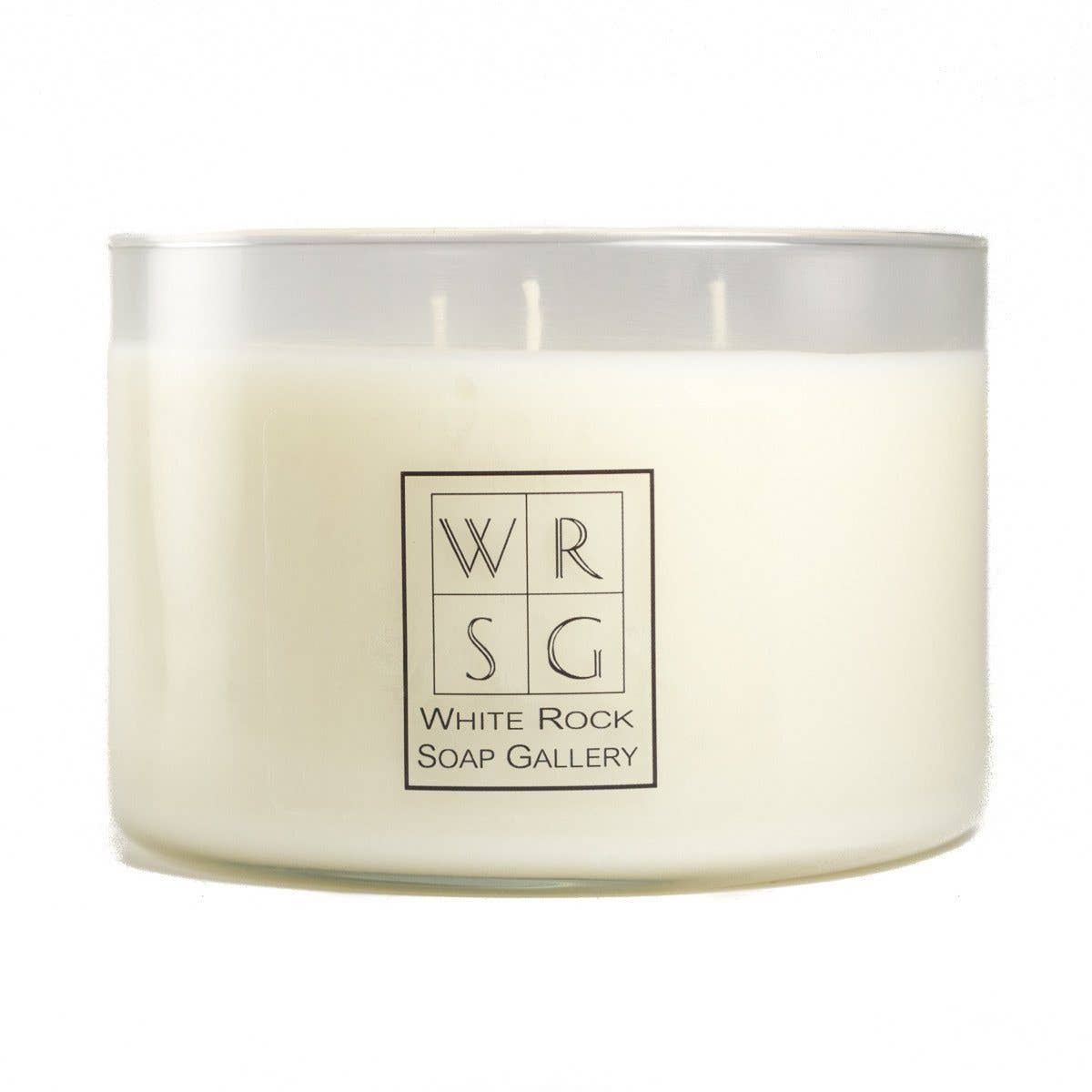 White Rock Soap Gallery - Wholesale Jar/Filled Candle - Soy Wax Candle - 3 Wick0
