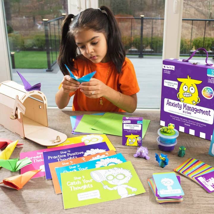 Baby Republic - Vendita all'ingrosso Kit per lavoretti fai da te - Bambini - Scatola di gestione dell'ansia