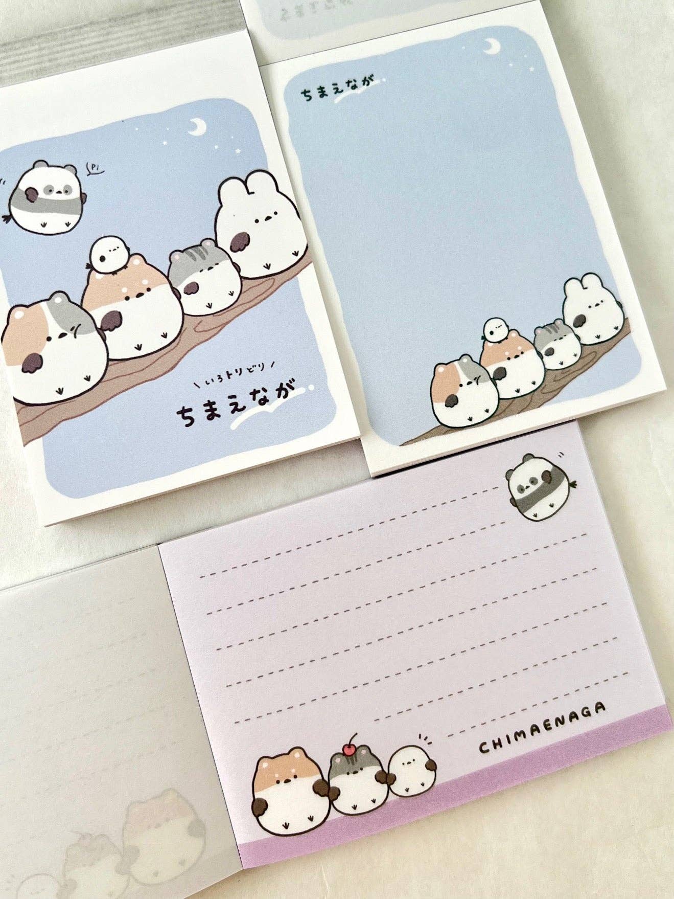 BCmini - Wholesale Notepad - 114552 Round Animal Birds Animals Mini Notepad-1012