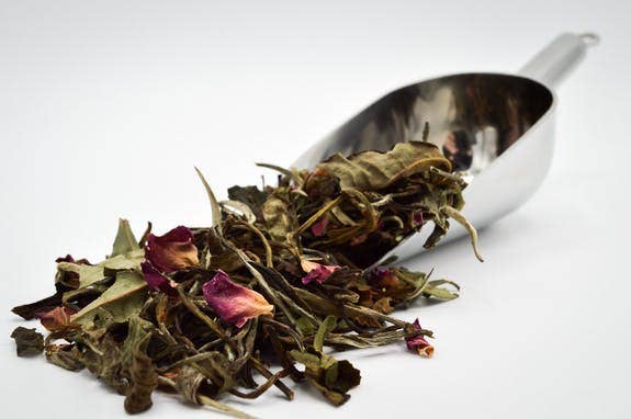 FLORE NORMAN - Vendita all'ingrosso Tisane salutari e depurative - Tè bianco ciliegia e rosa - confezione da 40 g1