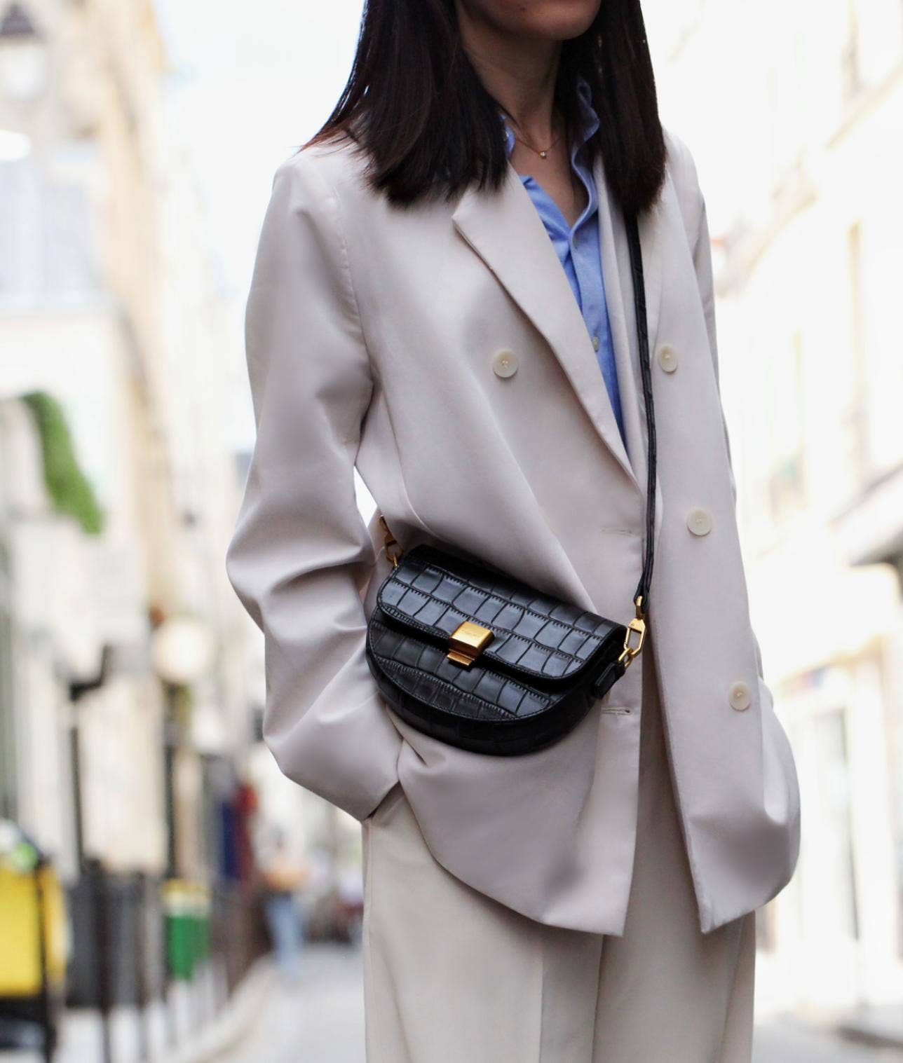 PÖ&ME – Großhandel Messenger Bag – Damen – Wie eine Wolke Croco9