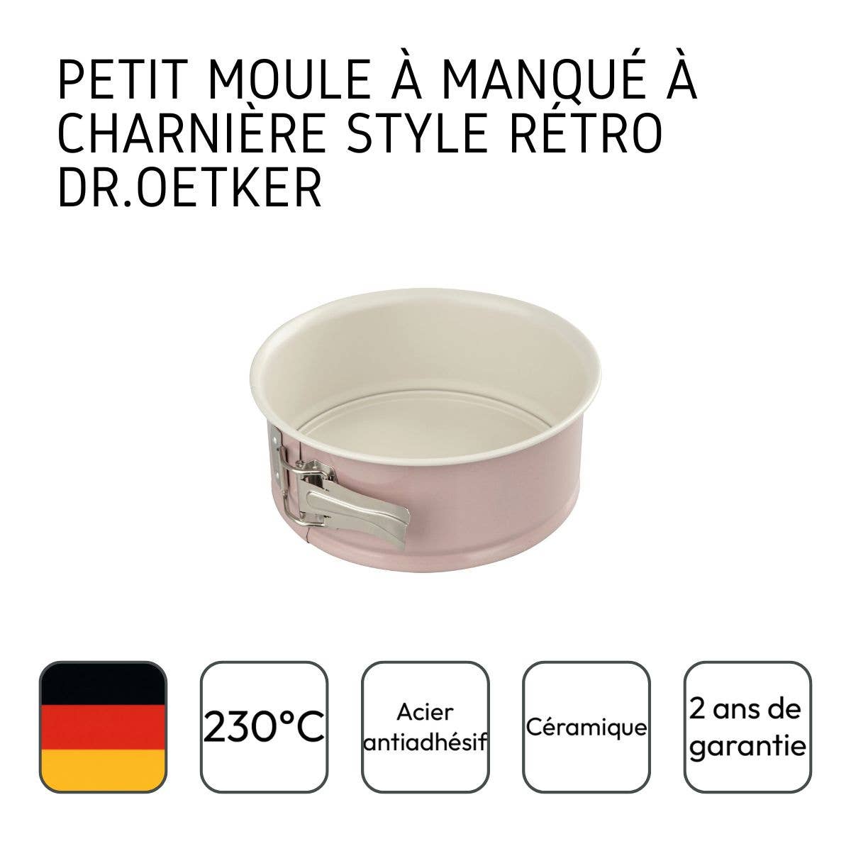 Dr. Oetker - Wholesale Cake Pan - Dr.Oetker Retro 18 cm Springform Cake Pan3
