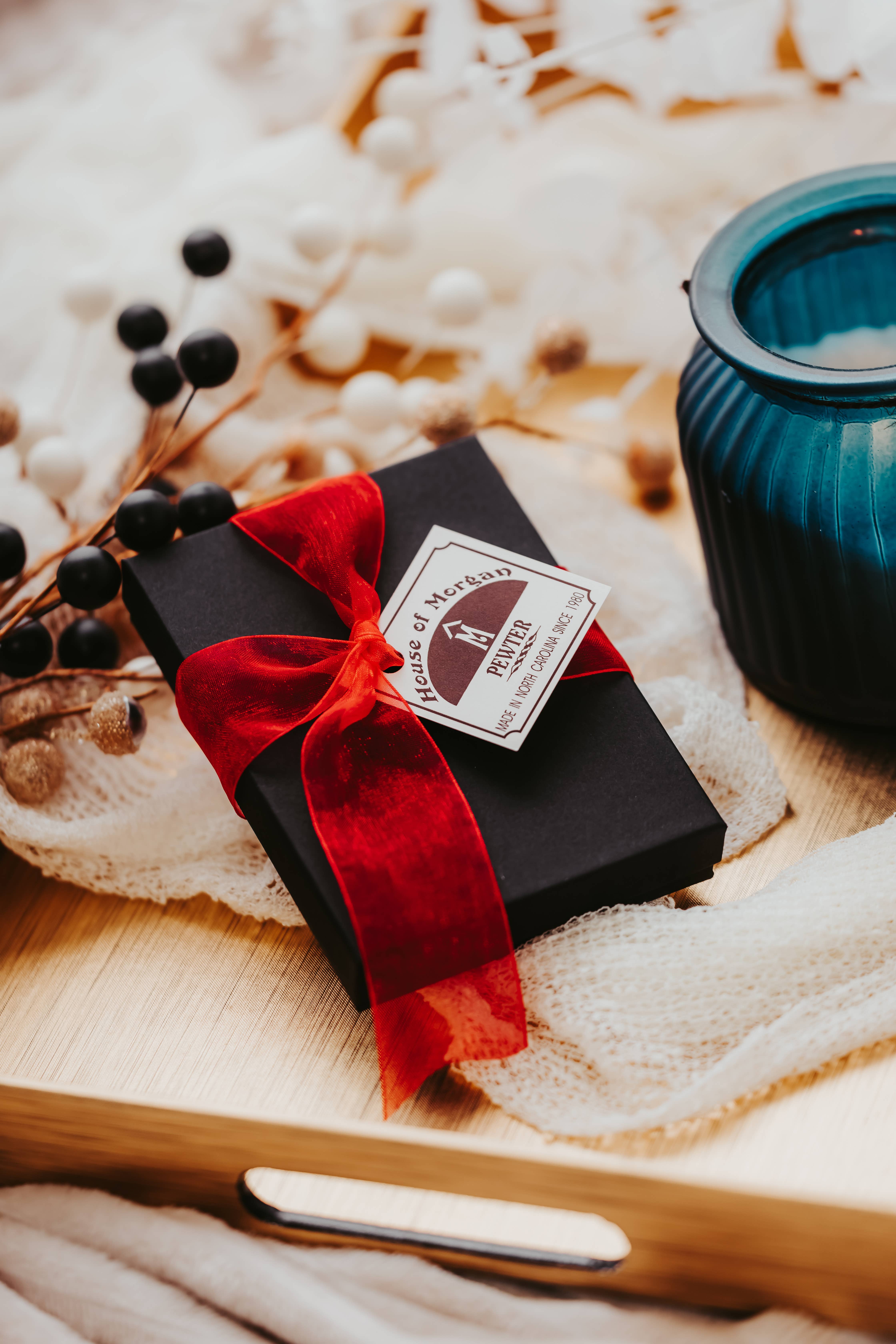 House of Morgan Pewter - Wholesale Jewelry Set - Snowflake Jewelry - Earrings - Necklace - Gift Box5