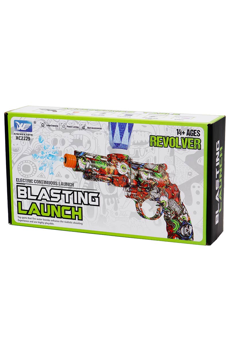 Cap Zone – Großhandel Klassisches Spielzeug – Kinder – Elektronische Gelball-Blaster-Shooter-Revolverpistole3