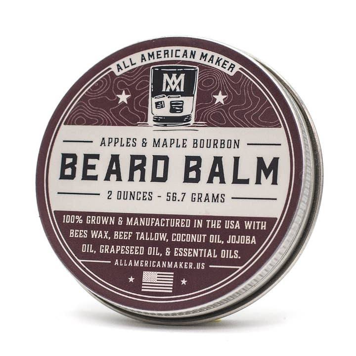 Æbler & Ahorn Bourbon : Skægbalsam for engroshandel hos All American Maker