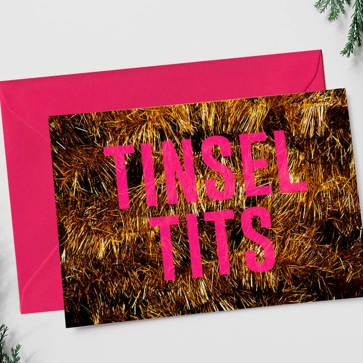 The 13 Prints – wholesale Christmas card – Tinsel Tits