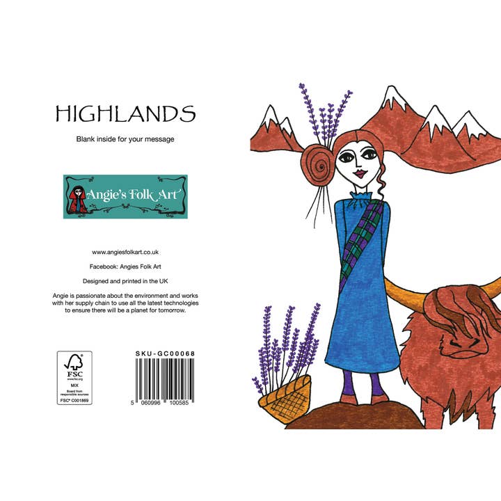 Highlands for wholesale by Angies Folk Art