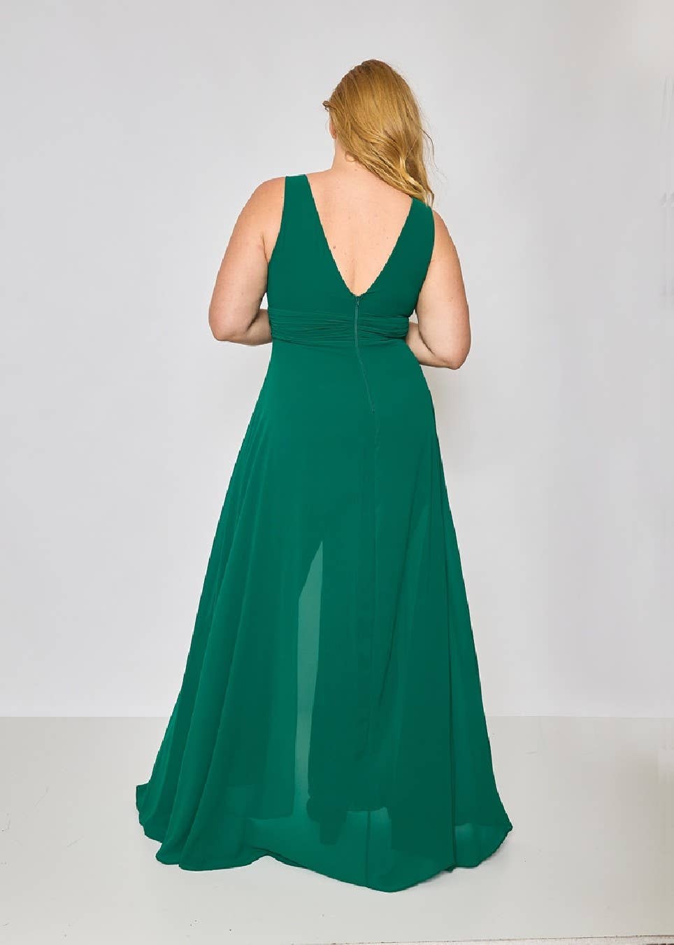 Eva & Lola - Epsilonn - Wholesale Dress - Women's - R1451QS - Plus Size V-Neck Jumpsuit6