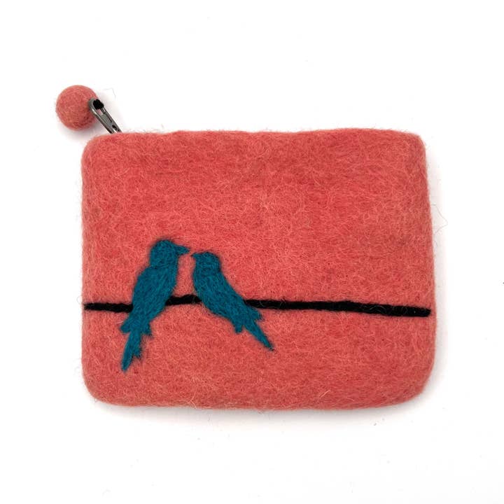 Women of the Cloud Forest - Venta al por mayor Monedero - Mujer - Monedero de fieltro Two Birds on Line