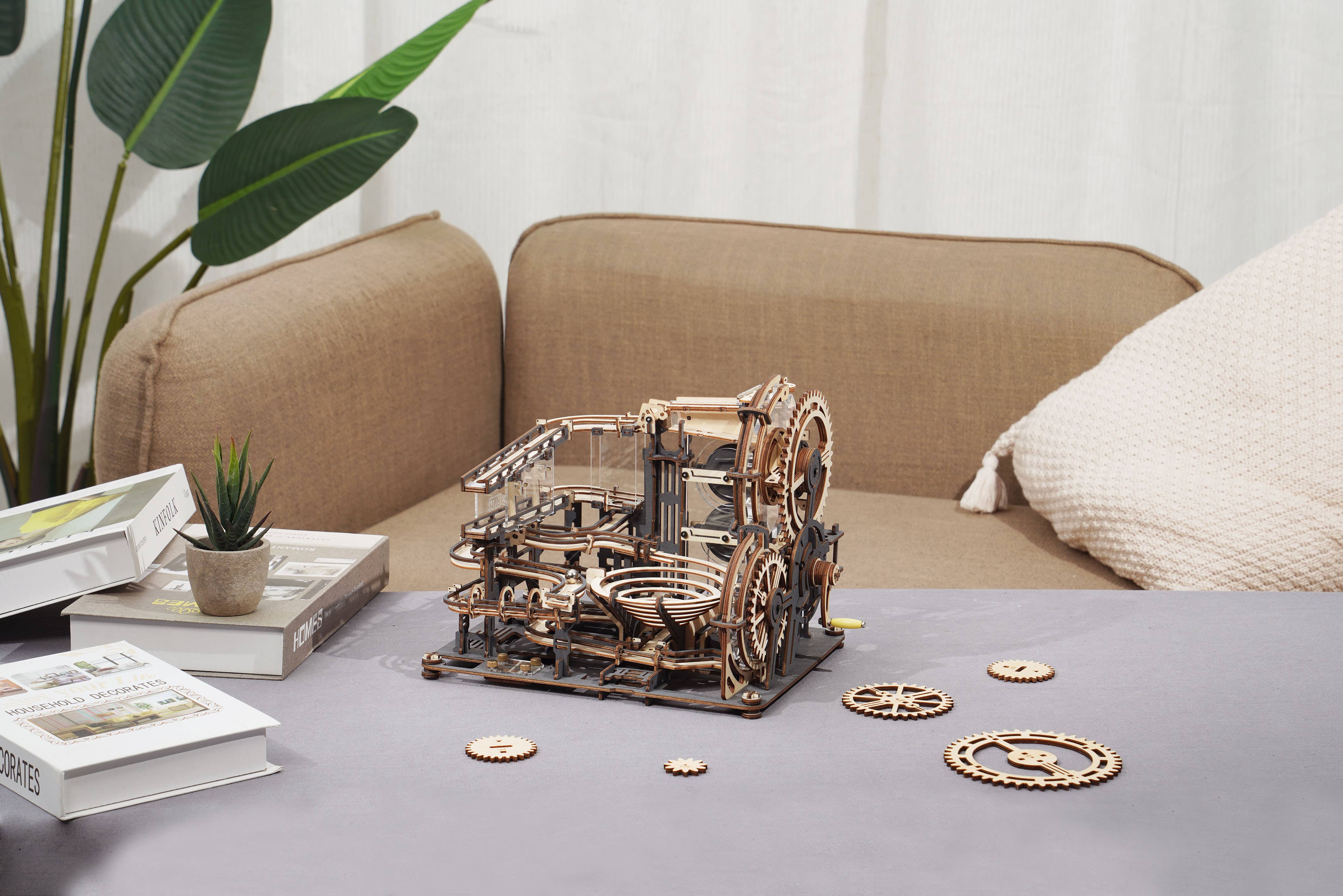 Hands Craft - Vente Puzzle – enfant - Marble Run à faire soi-même : Marble Night City10