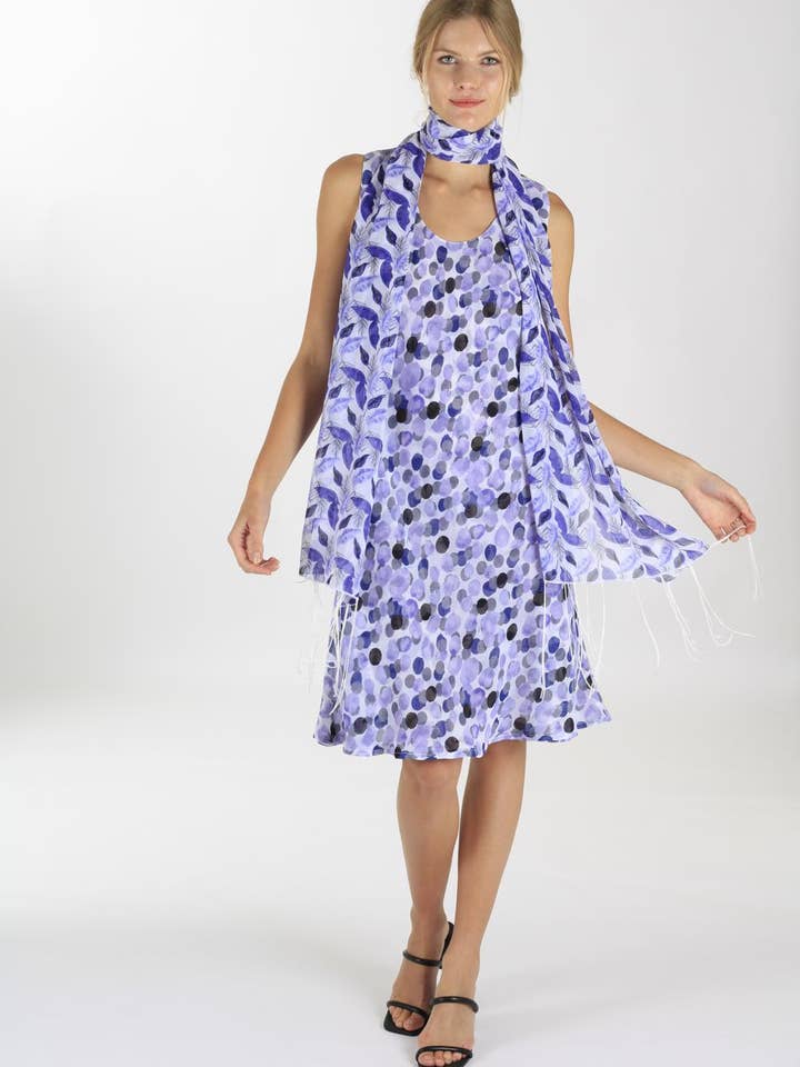 O VESTIDO CURTO REVERSÍVEL por atacado de NIKKY APPARELS