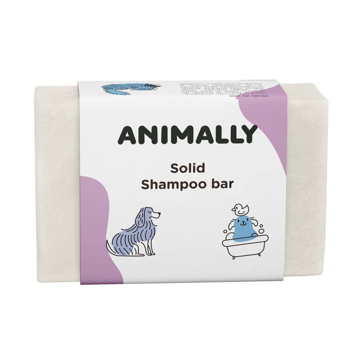 Solid Shampoo Bar for wholesale by ANIMALLY - Taking care of your pet's health -