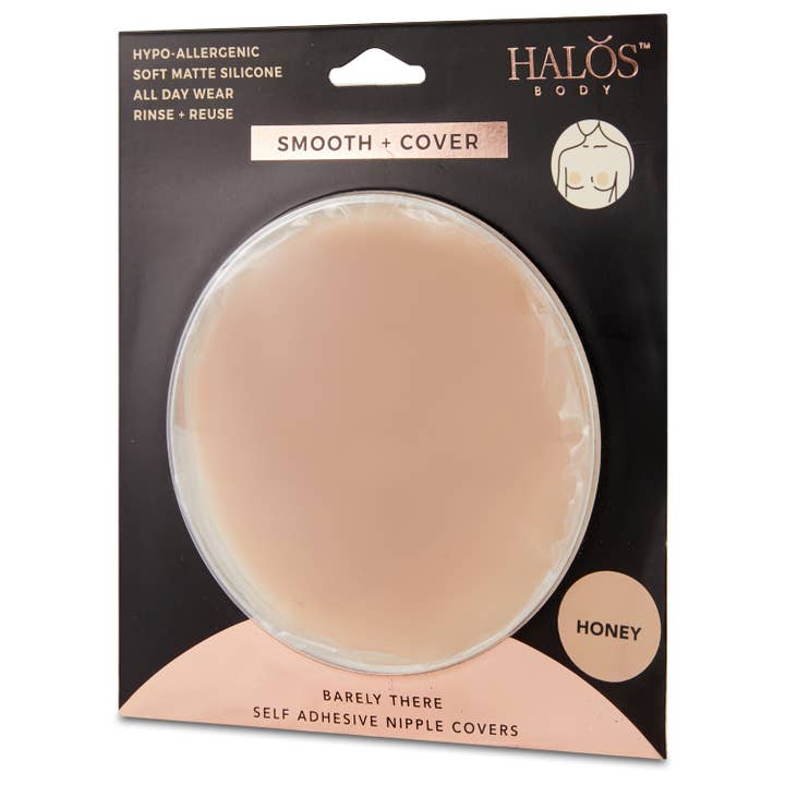 Adhesive Nipple Covers - Size 2 - in Pegged Packaging for wholesale by HALOS Body