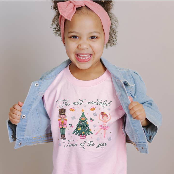P E T I T R U E - Wholesale Screen-printed t-shirt – Kids - Christmas Kids Shirt Toddler Christmas Tee Holiday Outfit1